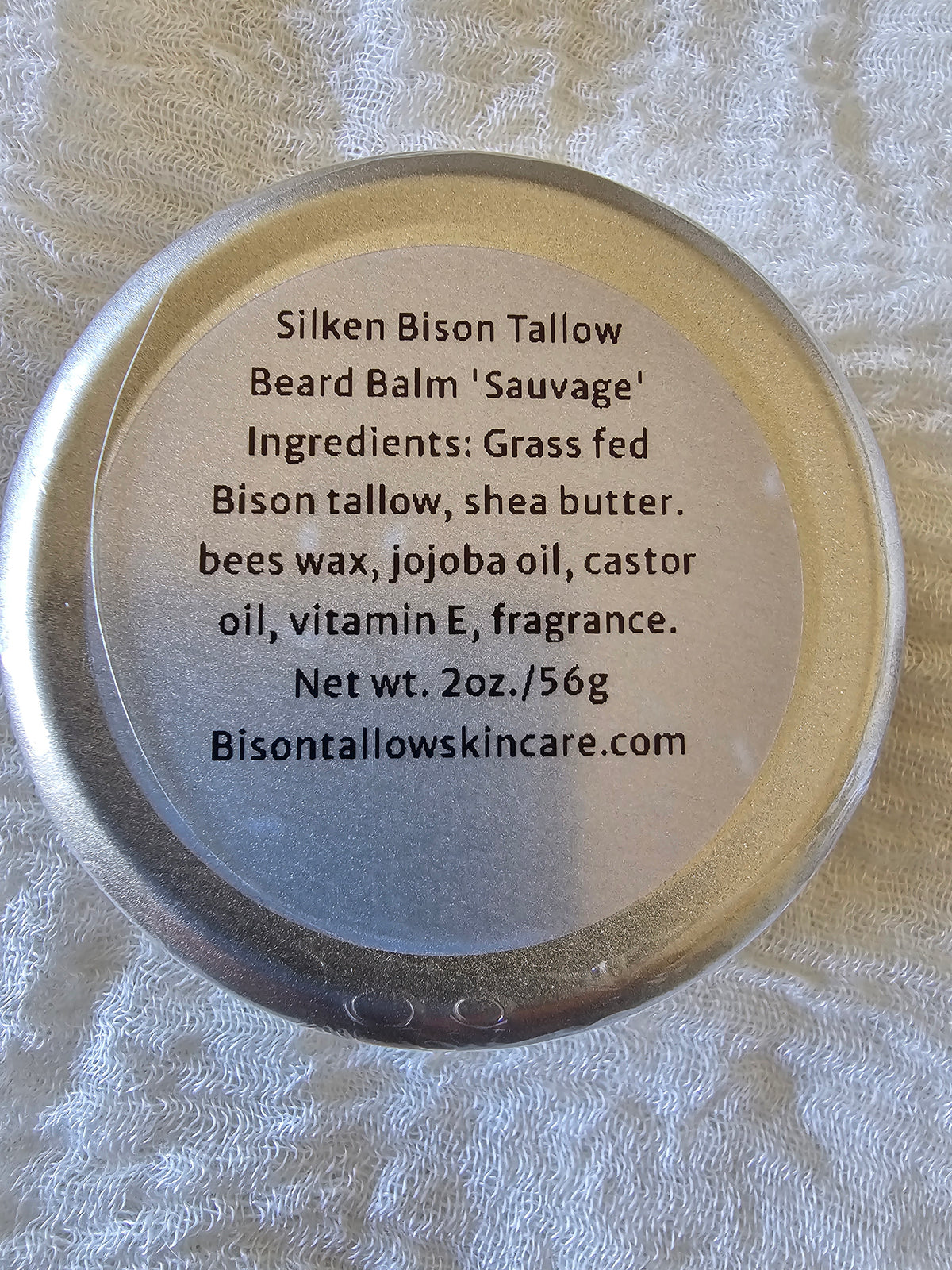 Silken Bison Tallow Beard balm