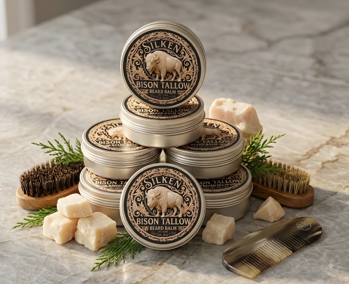 Silken Bison Tallow Beard balm